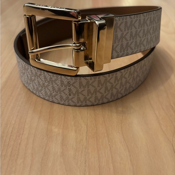 Michael Kors Accessories - Michael Kors Gold Buckle Belt